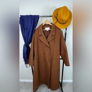 Long Brown Trench Coat